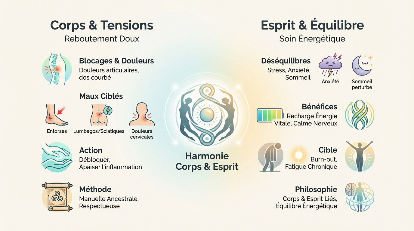 Cabinet de soin énergétique proche de Villeurbanne pour l'harmonie du corps et de l'esprit