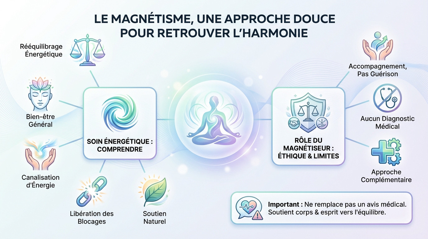 Séance de magnétisme douce à Lyon 8 pour retrouver l'harmonie et l'apaisement