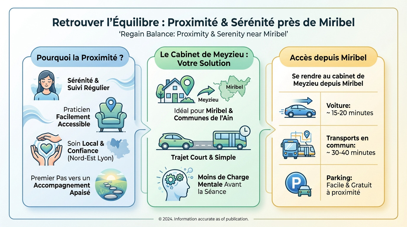 Cabinet de magnétisme apaisant proche de Miribel pour retrouver l'équilibre énergétique