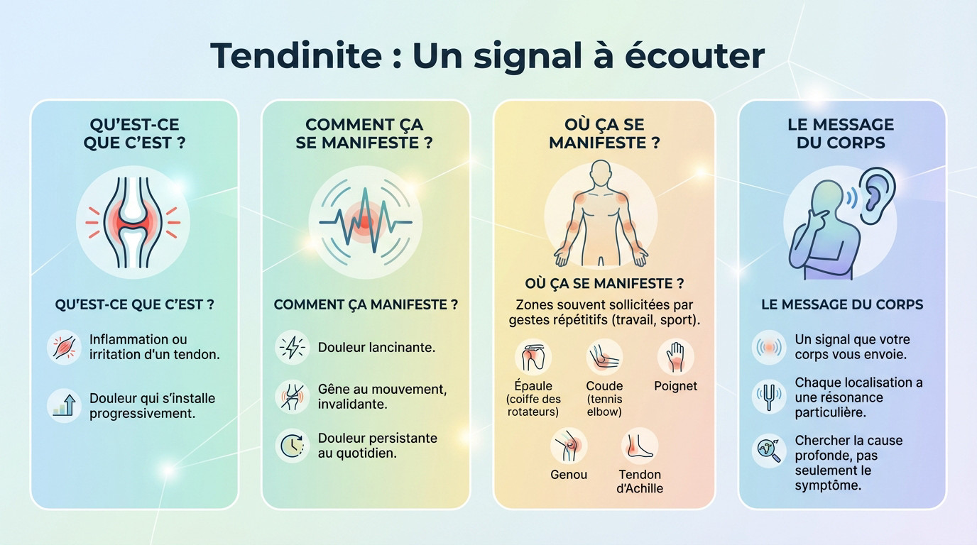 Soulager une tendinite naturellement grâce au magnétisme et au reboutement