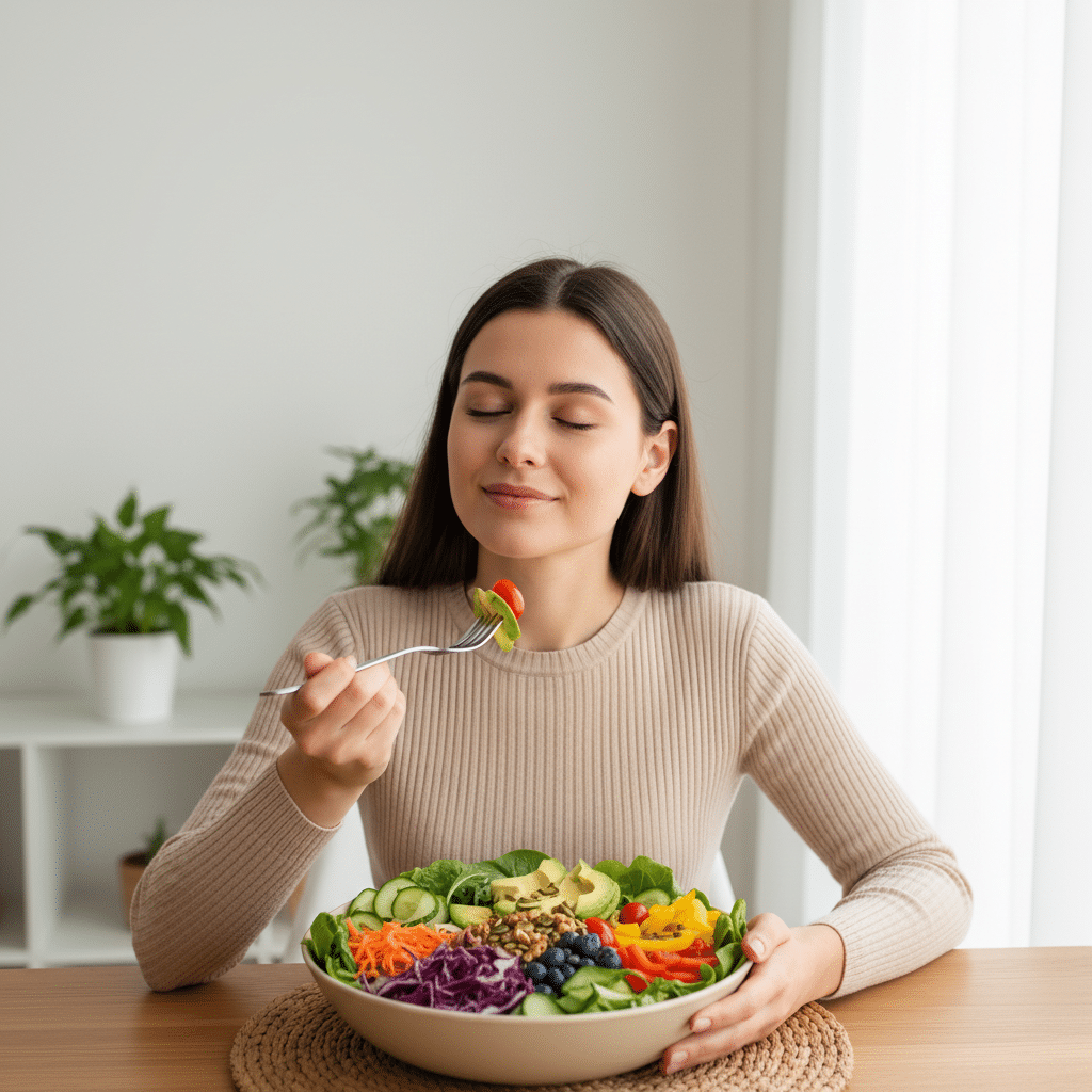 Alimentation consciente et plaisir de manger sainement grace a l hypnose pour maigrir a Lyon