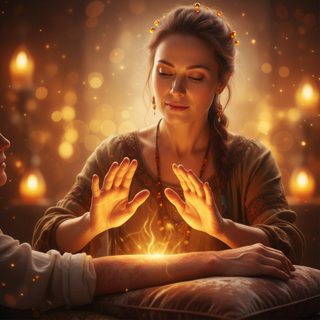 Coupeur de feu magnetisme soin energetique peau irritee psoriasis eczema Lyon