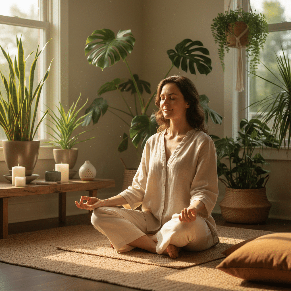 Méditation paisible et auto-hypnose pour retrouver la sérénité intérieure