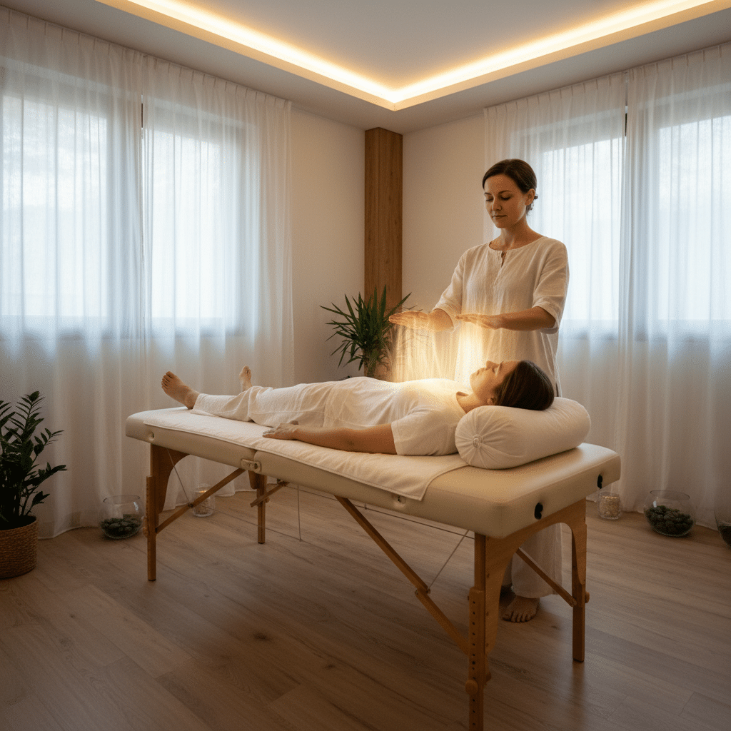 Seance de magnetisme pour troubles du sommeil au cabinet de Decines pres de Lyon