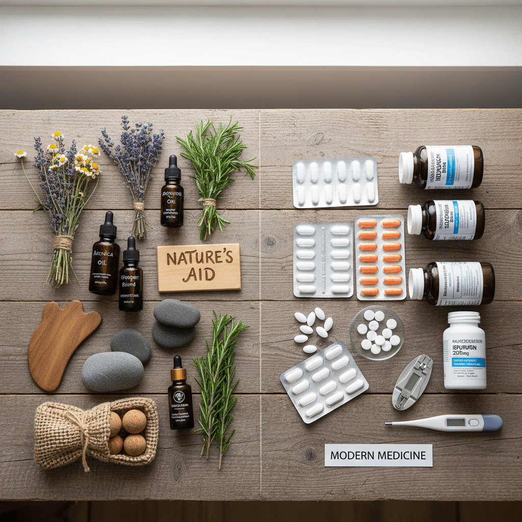 Comparaison traitement naturel rebouteux vs anti-inflammatoires pour sciatique